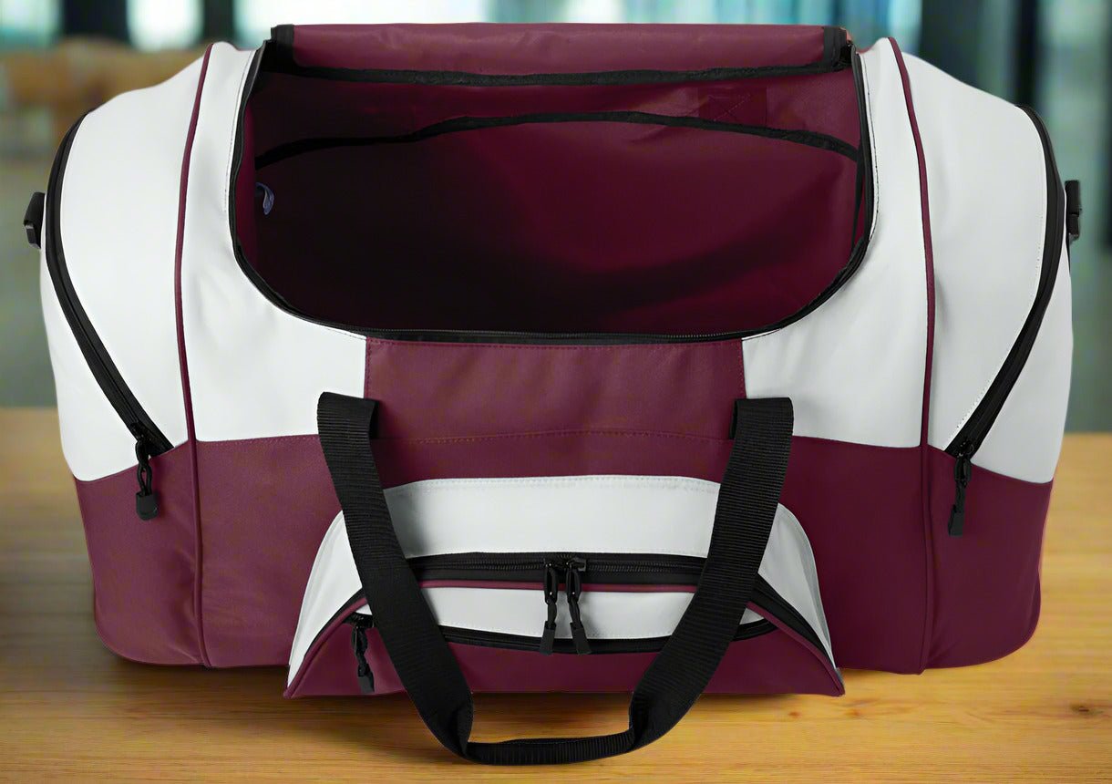 Small Florida State Duffel Carryon Bag FSU Carryon Suitcase or Gym Bag Garnet