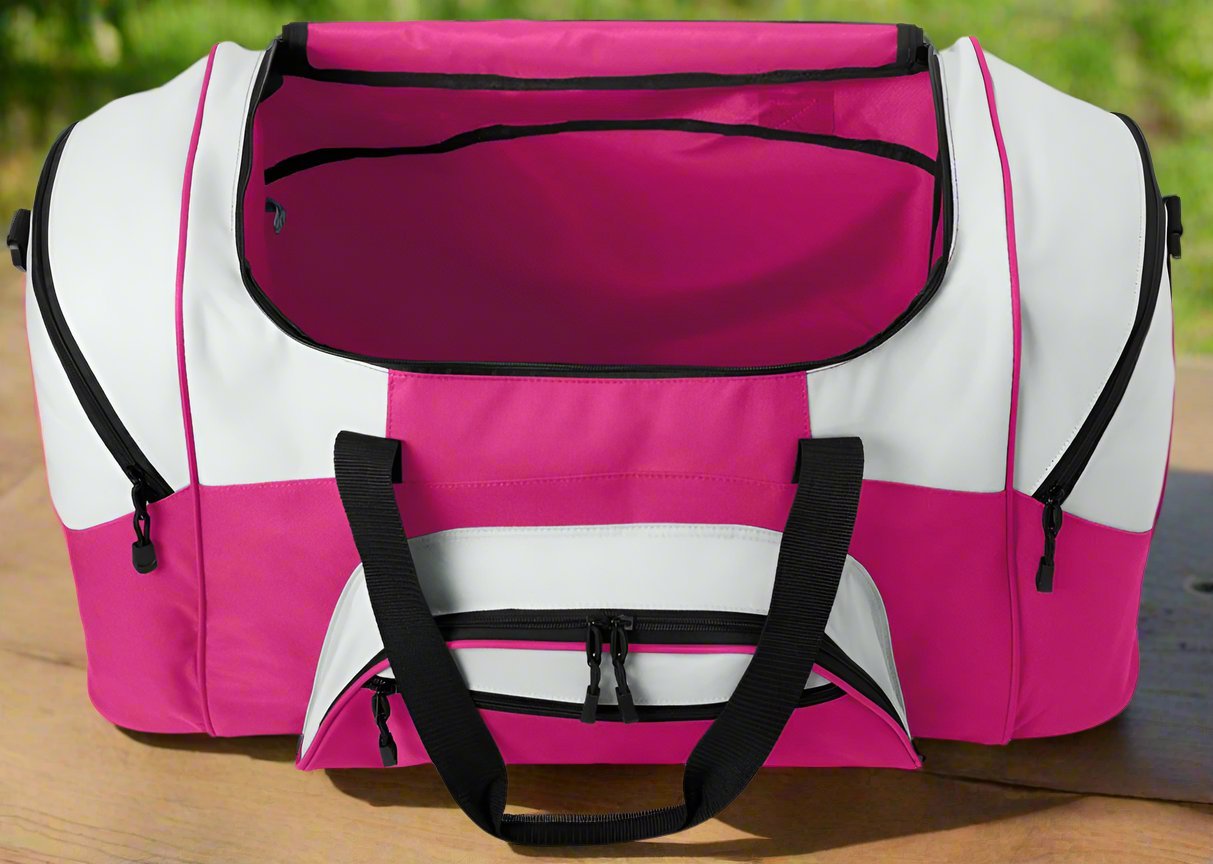 Auburn University Duffel Bag β Tigers Gym, Travel & Sports Gear Bag Pink