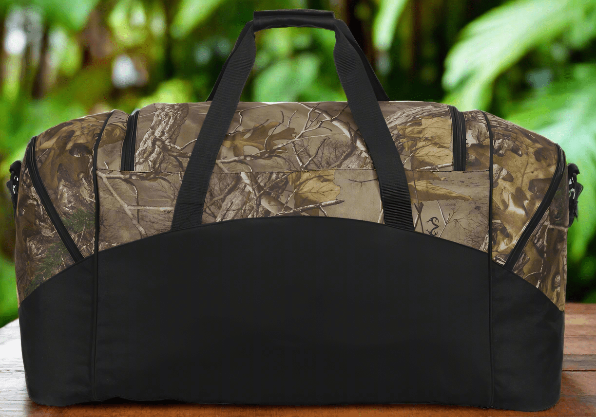 University of Florida Camo Large Duffel Bag Florida Gators Suitcase Travel Bag or Sports Gear Bag