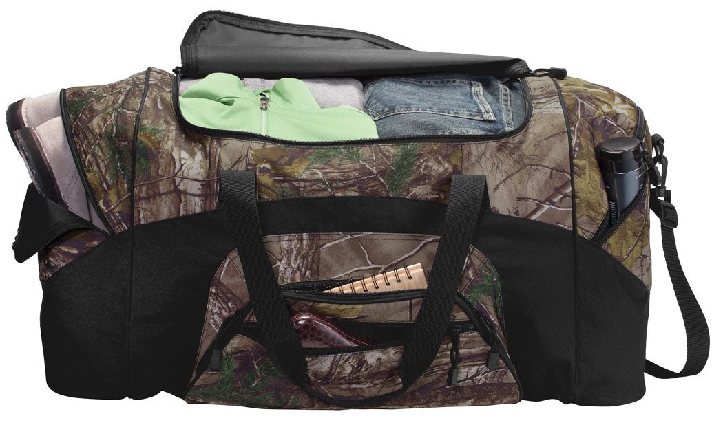 Alabama Logo Camo Large Duffel Bag Alabama Suitcase Travel Bag or Sports Gear Bag