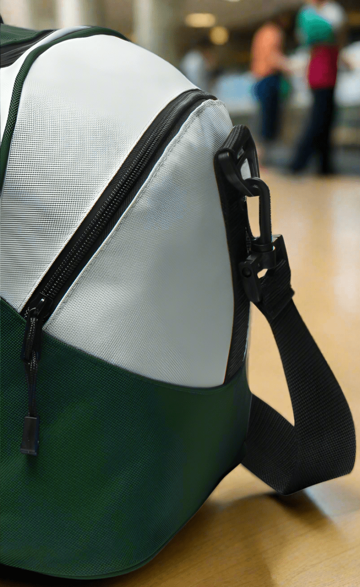 Ohio Bobcats Duffel Bag β Gym, Travel & Suitcase-Style Gear Bag Dark Green
