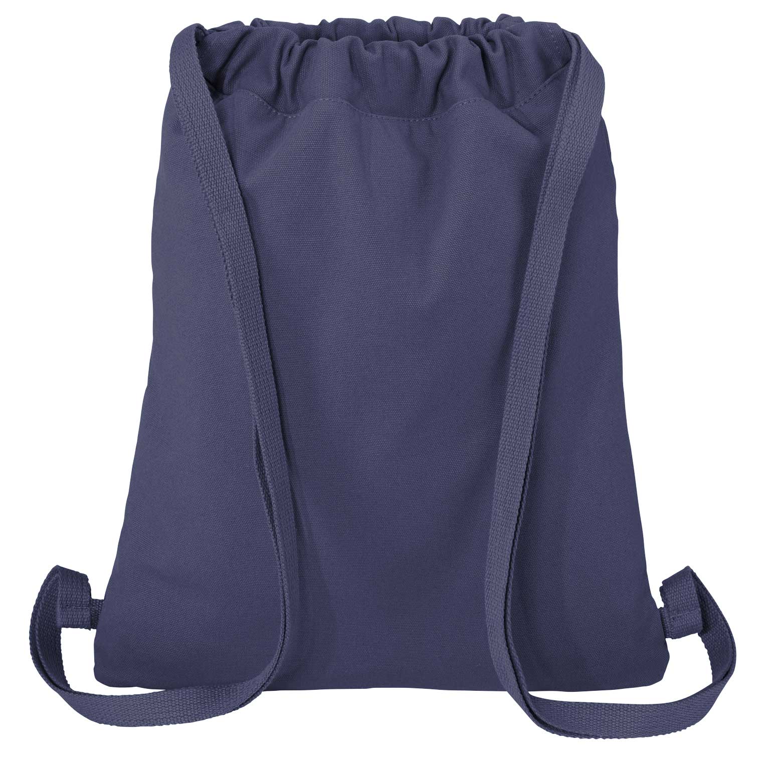 University of Florida Canvas Drawstring Backpack Florida Gators Cotton Cinch Pack Bag Dye Washed Navy