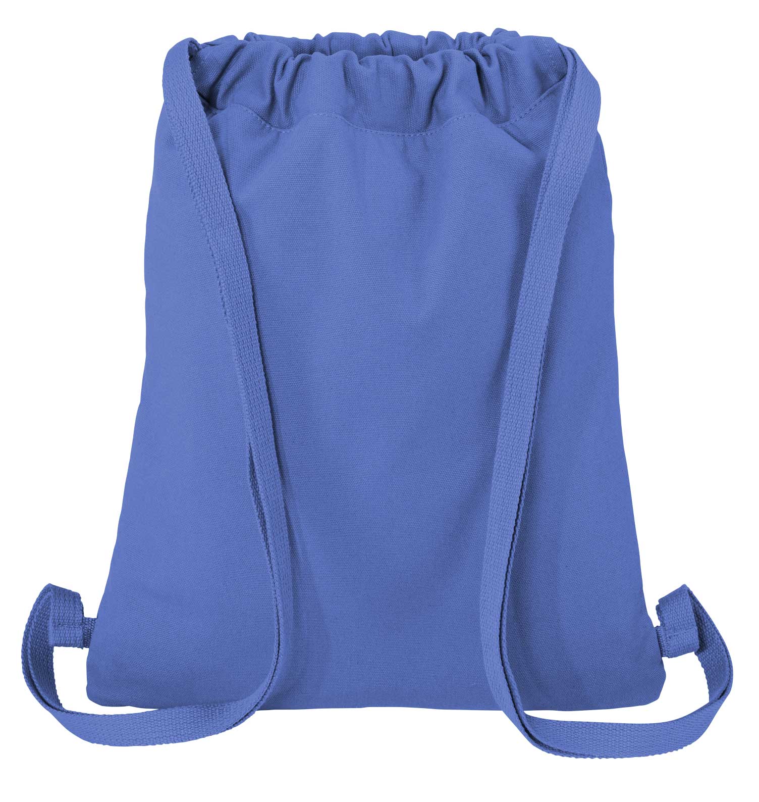 University of Florida Canvas Drawstring Backpack Florida Gators Cotton Cinch Pack Bag Dye Washed Blue