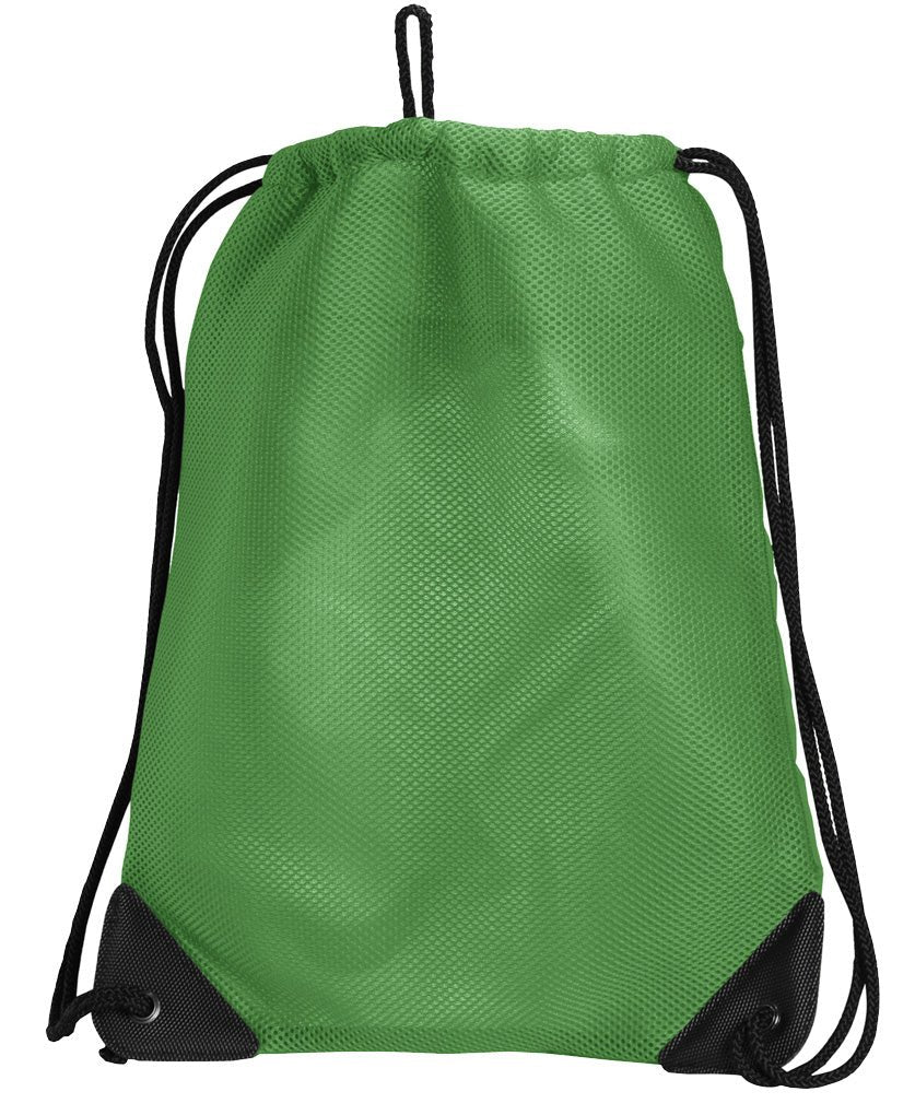 Marshall University Drawstring Backpack MU Herd Cinch Pack - Mesh & Microfiber Green