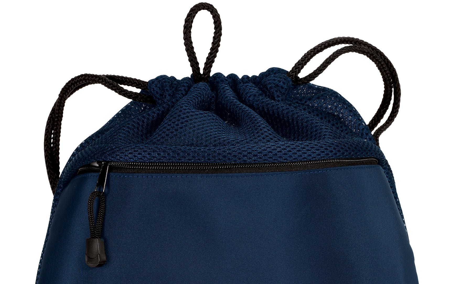 Middle Tennessee Drawstring Backpack MTSU Cinch Pack - Mesh & Microfiber Navy