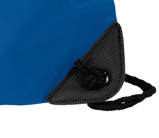 Middle Tennessee Drawstring Backpack MTSU Cinch Pack - Mesh & Microfiber Blue