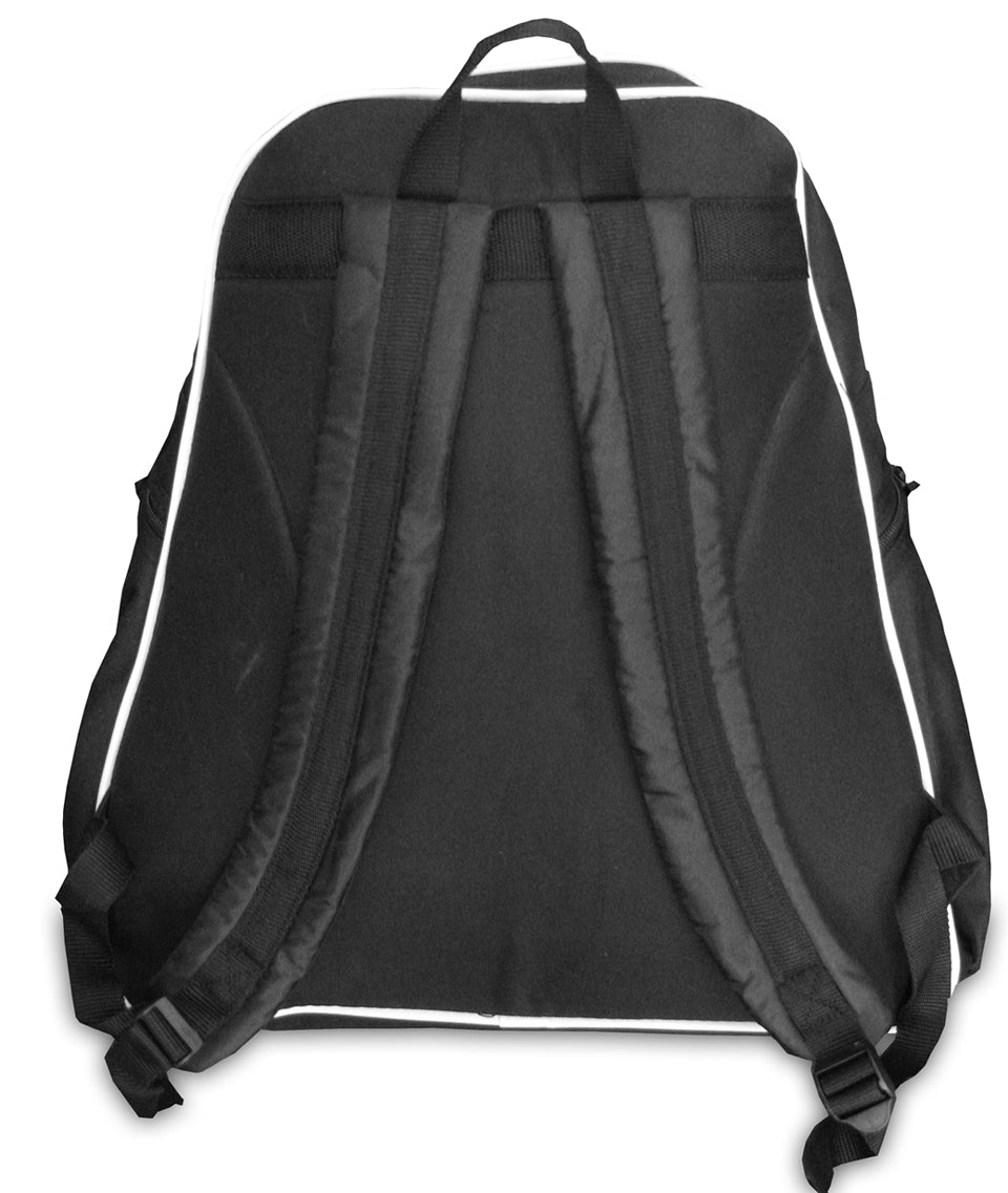 Baylor University Soccer Ball Backpack or BU Bears Volleyball Sports Gear Bag Black