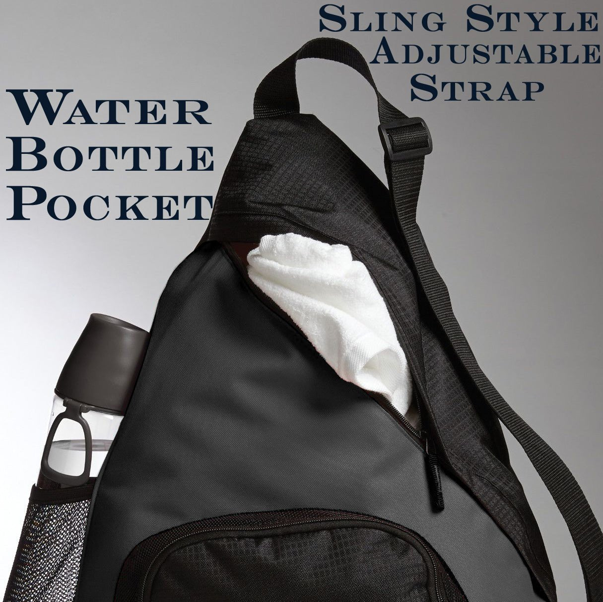 Virginia Tech Sling Backpack Bag with Soccer Ball or Volleyball Bag Sports Gear Compartment Practice Bag