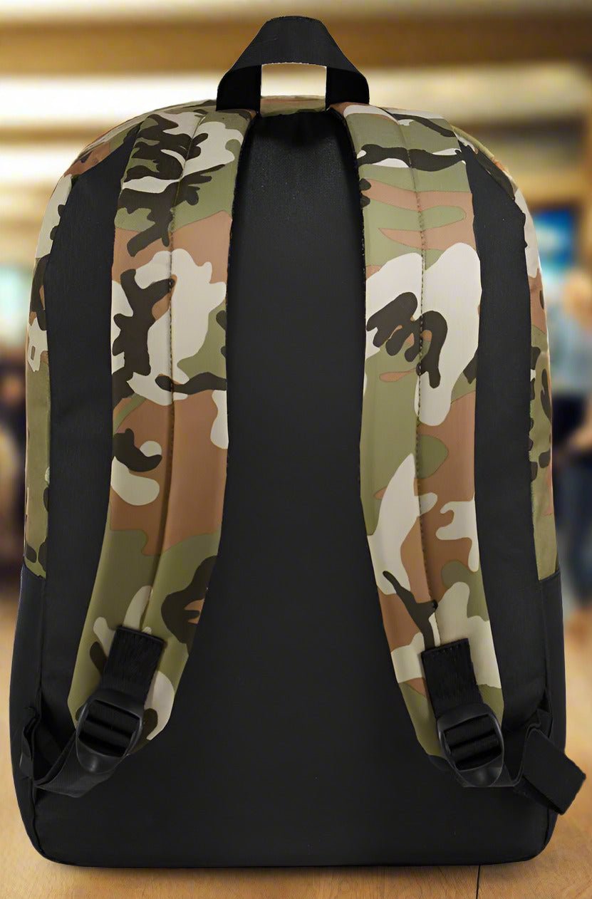 Michigan State Camo Backpack MSU Peace Frog Medium Classic Style Backpack