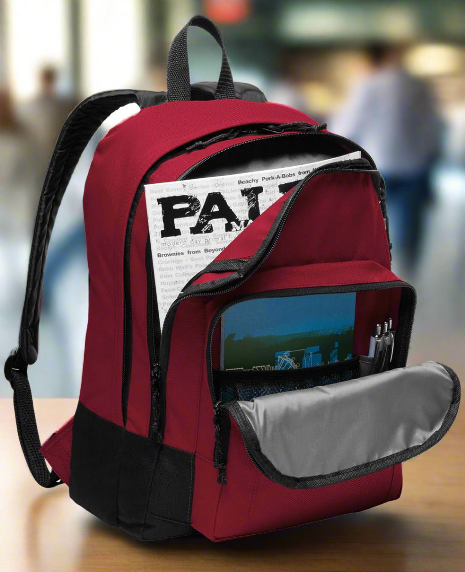 Ohio State Backpack OSU Medium Classic Style Backpack Red