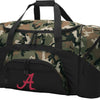 University of Alabama Large Camo Duffel Bag Alabama Suitcase or Sports Gear Bag