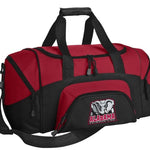 Alabama Small Duffel Bag University of Alabama Carryon Suitcase or Gym Bag Crimson