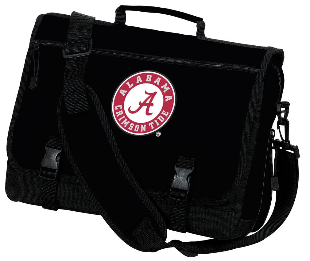 Alabama Logo Laptop Computer Bag Alabama Classic Messenge Bag Briefcase Black