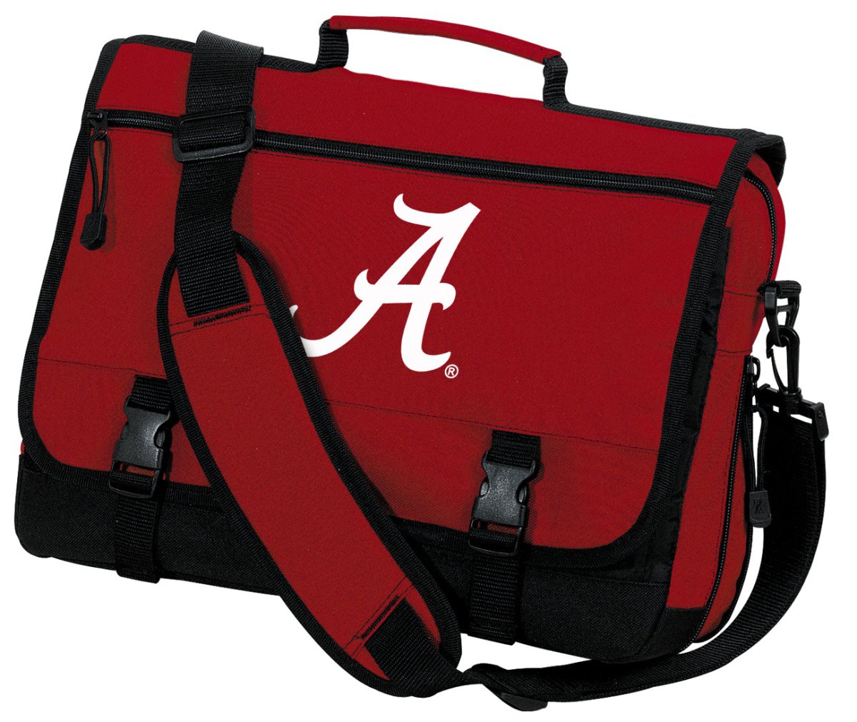 University of Alabama Laptop Computer Bag Classic Briefcase Messenger Bag Red
