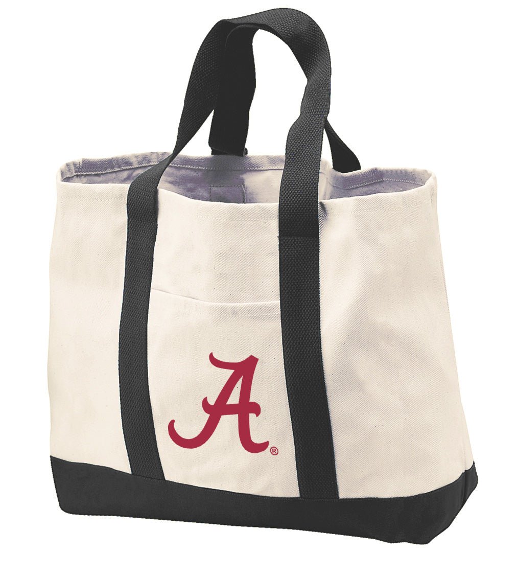 University of Alabama Canvas Tote Bag Alabama Classic Tote Black