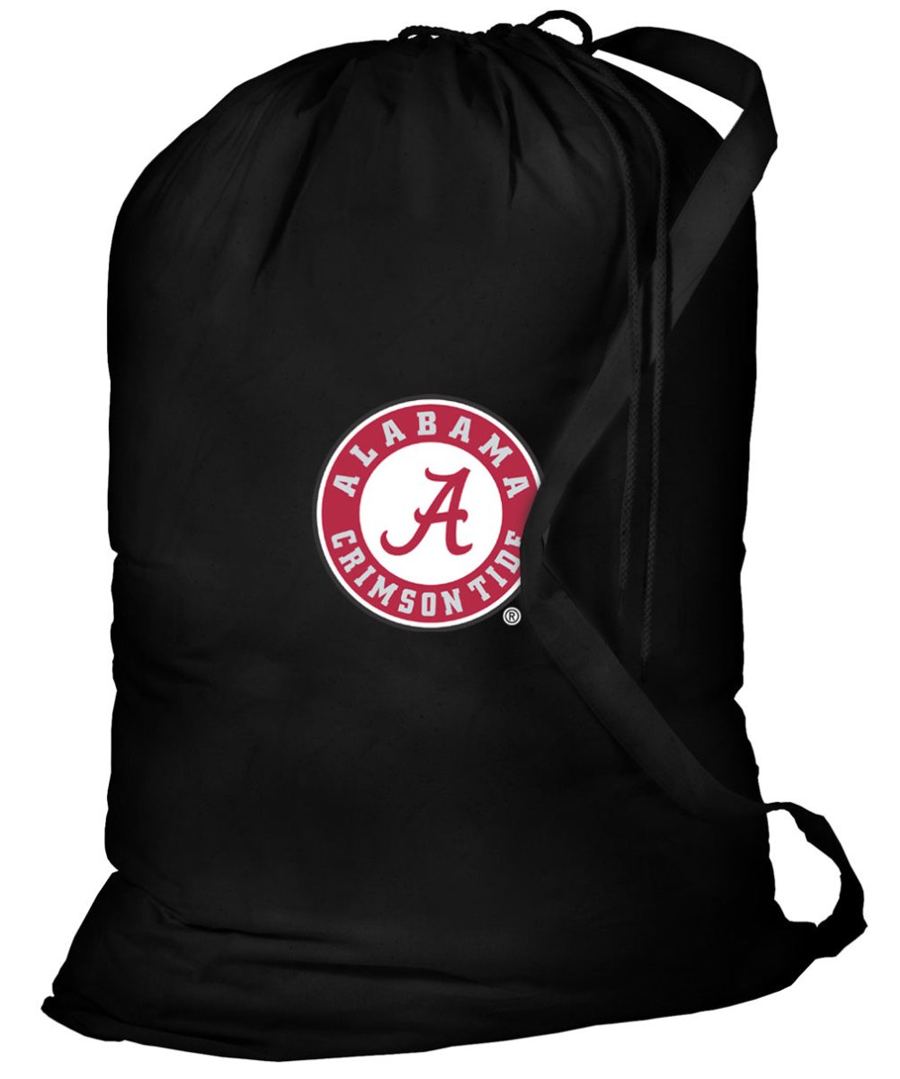 Alabama Logo Laundry Bag Alabama Clothes Bag Black
