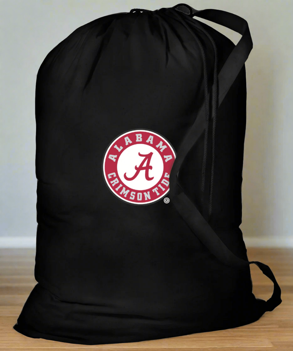 Alabama Logo Laundry Bag Alabama Clothes Bag Black