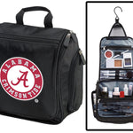 Alabama Logo Toiletry Bag or Mens Alabama Travel Shaving Kit Black