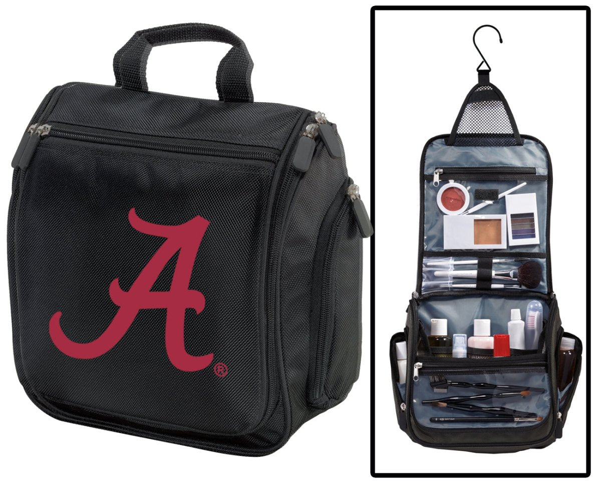 University of Alabama Toiletry Bag or Mens Alabama Travel Shaving Kit Black
