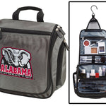 Alabama Toiletry Bag or Mens University of Alabama Travel Shaving Kit Gray