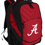 Alabama Laptop Backpack – Official Alabama Crimson Tide Bookbag – 17" Laptop Sleeve, NCAA School Gear – 600D Polyester Crimson