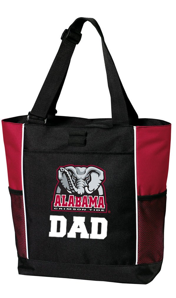 Alabama Tote Bag University of Alabama Carryall Tote Dad on Red