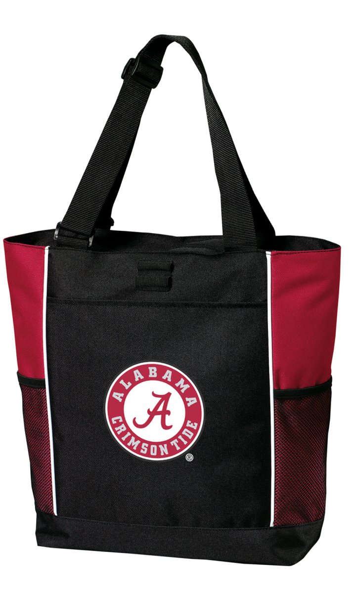 Alabama Logo Tote Bag Alabama Carryall Tote Crimson