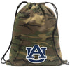 Auburn Camo Drawstring Backpack Auburn Tigers Hoody Style Cinch Pack Bag