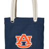 Auburn University Tote Bag Auburn Tigers Deluxe Canvas Shoulder Bag