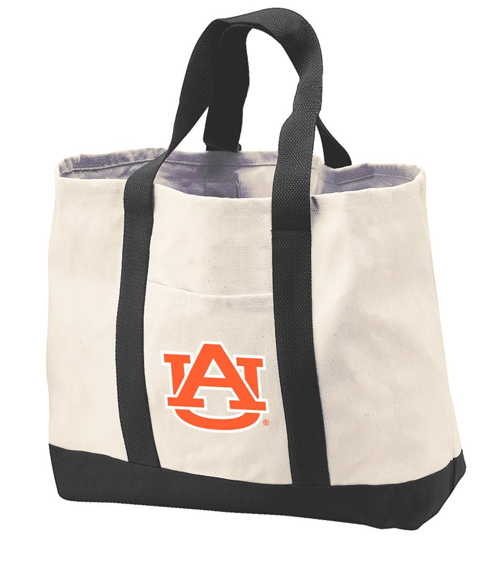 Auburn Tote Bag Canvas Auburn University Classic Tote Black
