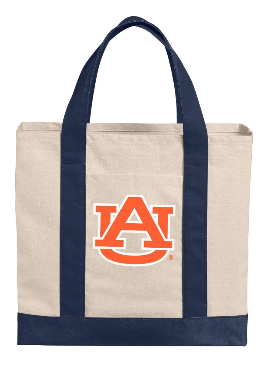 Auburn Tote Bag Canvas Auburn University Classic Tote Navy