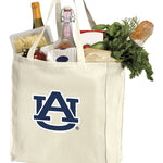 Auburn Grocery Shopping Bag Auburn Tigers Reusable Cotton Bag