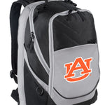 Auburn Laptop Backpack – Official Auburn University Tigers Bookbag – Fits 17″ Laptop, Organizer Panel, NCAA School Gear – 600D Polyester Black and Gray