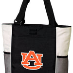 Auburn University Tote Bag Auburn Tigers Carryall Tote White