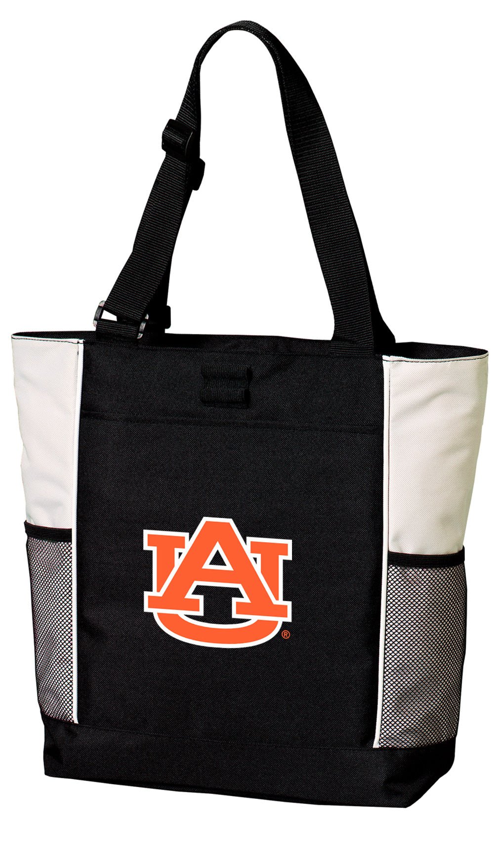 Auburn University Tote Bag Auburn Tigers Carryall Tote White