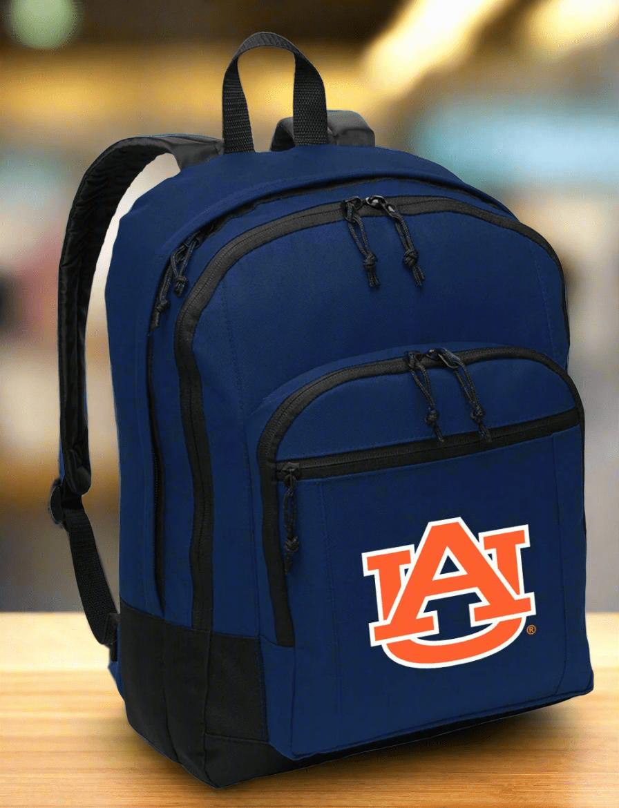 Auburn University Backpack Auburn Tigers Medium Classic Style Backpack