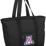 University of Arizona Tote Bag UA Wildcats Large Zippered Tote