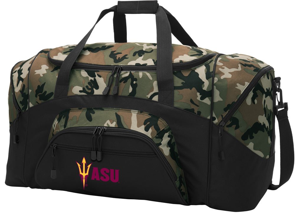 Arizona State Camo Duffel Bag ASU GYM Bag
