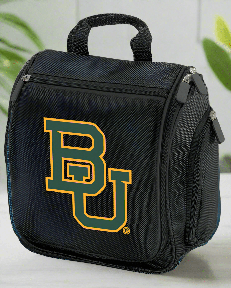 Baylor University Toiletry Bag or Mens BU Bears Travel Shaving Kit Black