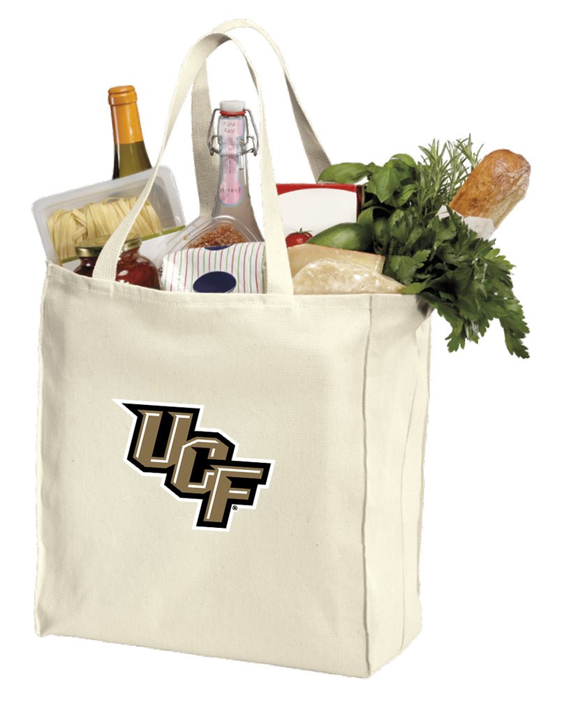 UCF Grocery Shopping Bag Central Florida Reusable Cotton Bag