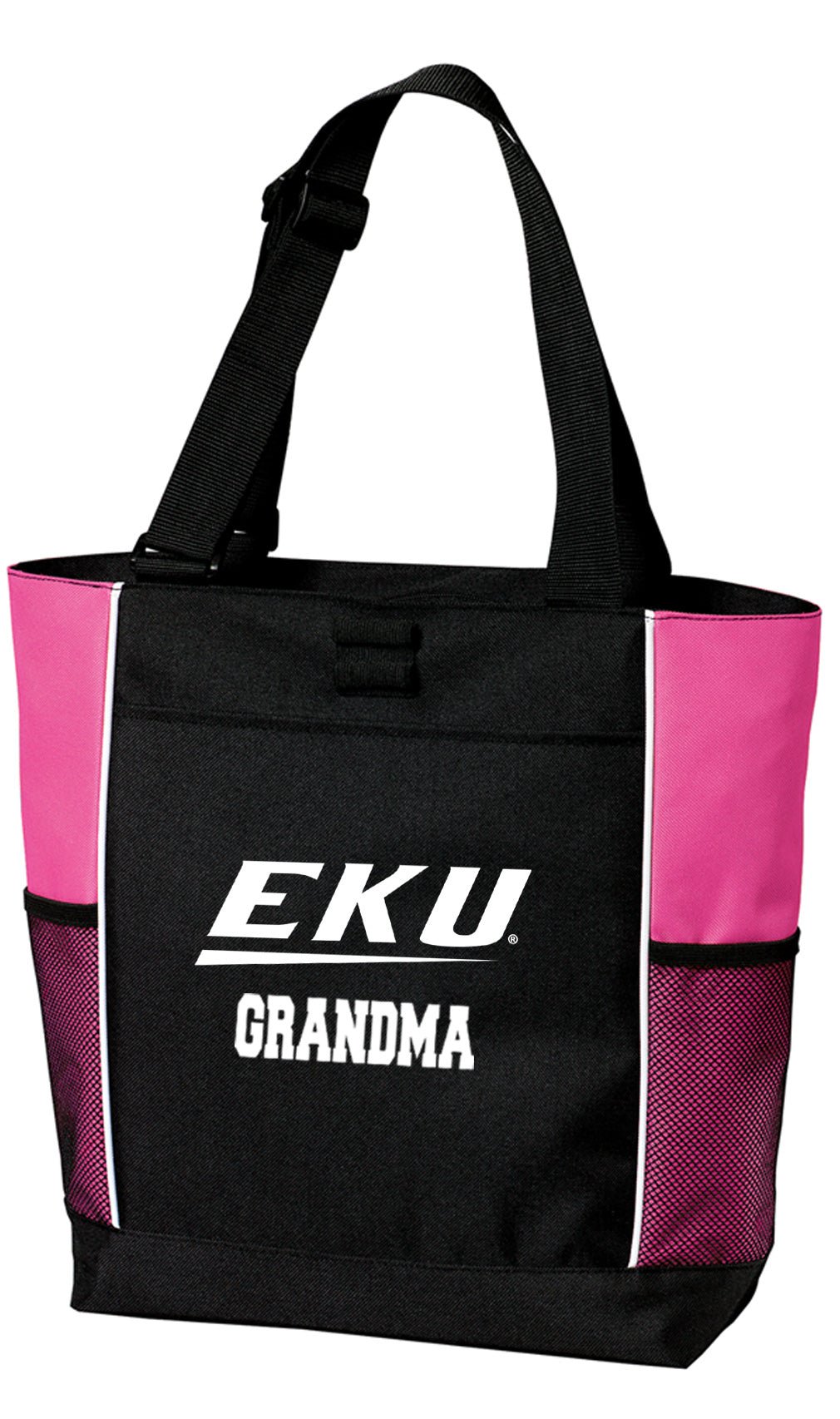 Eastern Kentucky University Tote Bag EKU Carryall Tote Grandma on Pink
