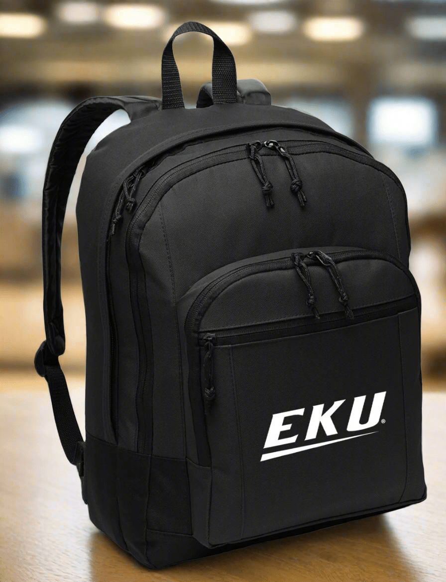 Eastern Kentucky University Backpack EKU Logo Medium Classic Style Backpack