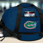 University of Florida Duffel Bag Florida Gators Gym or Sports Bag with Shoe Pocket Navy