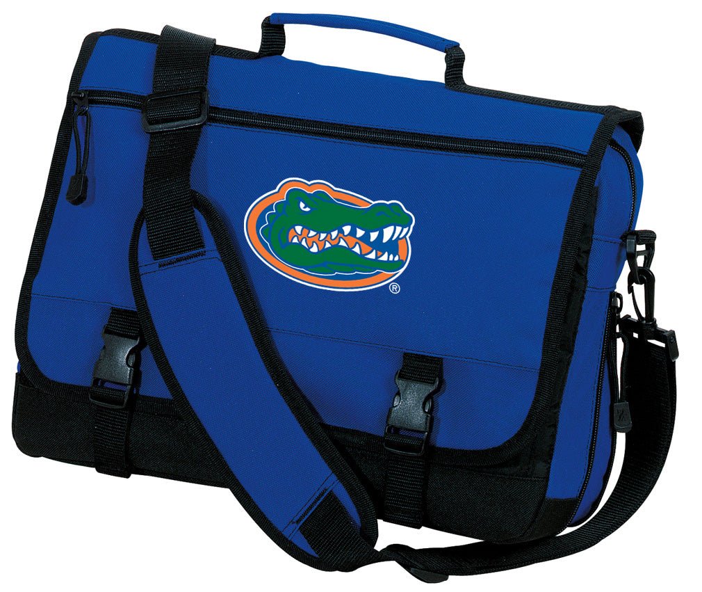 University of Florida Laptop Computer Bag Messenger Briefcase Blue