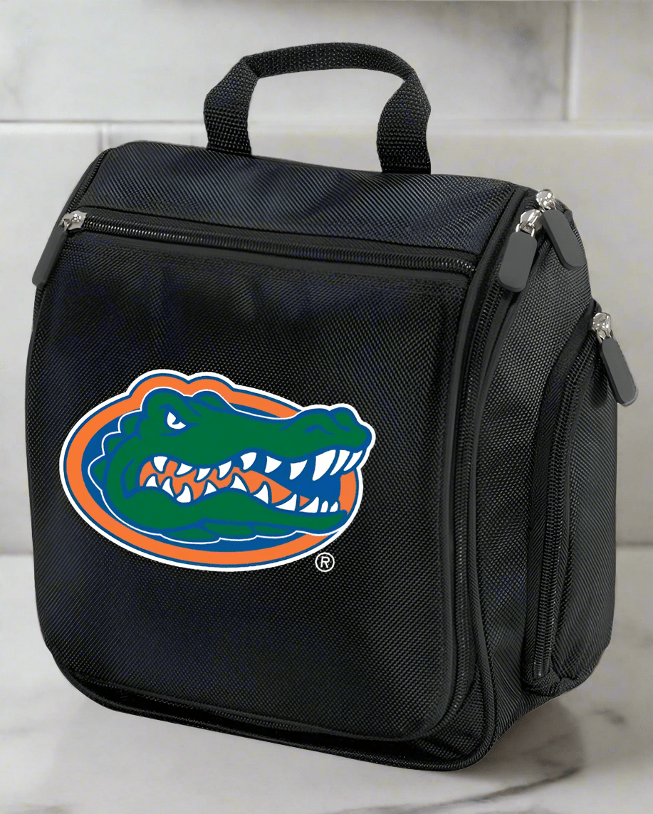 University of Florida Toiletry Bag - Mens Florida Gators Travel Shaving Kit Black