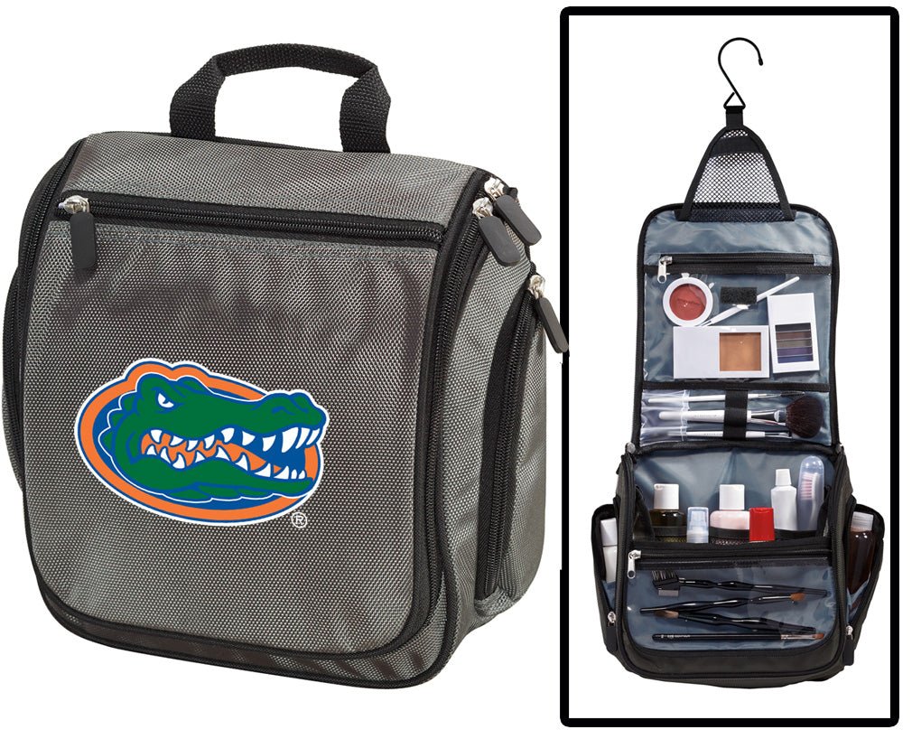 University of Florida Toiletry Bag - Mens Florida Gators Travel Shaving Kit Gray