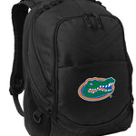 Florida Gators Laptop Backpack – Official University of Florida Bookbag – 17" Laptop Sleeve, NCAA School Gear – 600D Polyester Black