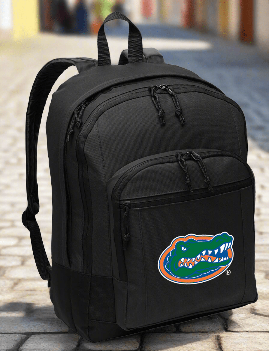 University of Florida Backpack Florida Gators Medium Classic Style Backpack Black