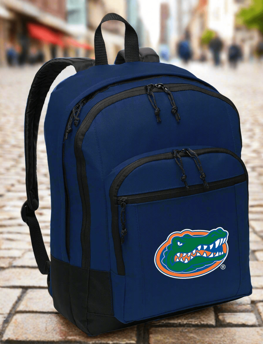 University of Florida Backpack Florida Gators Medium Classic Style Backpack Navy