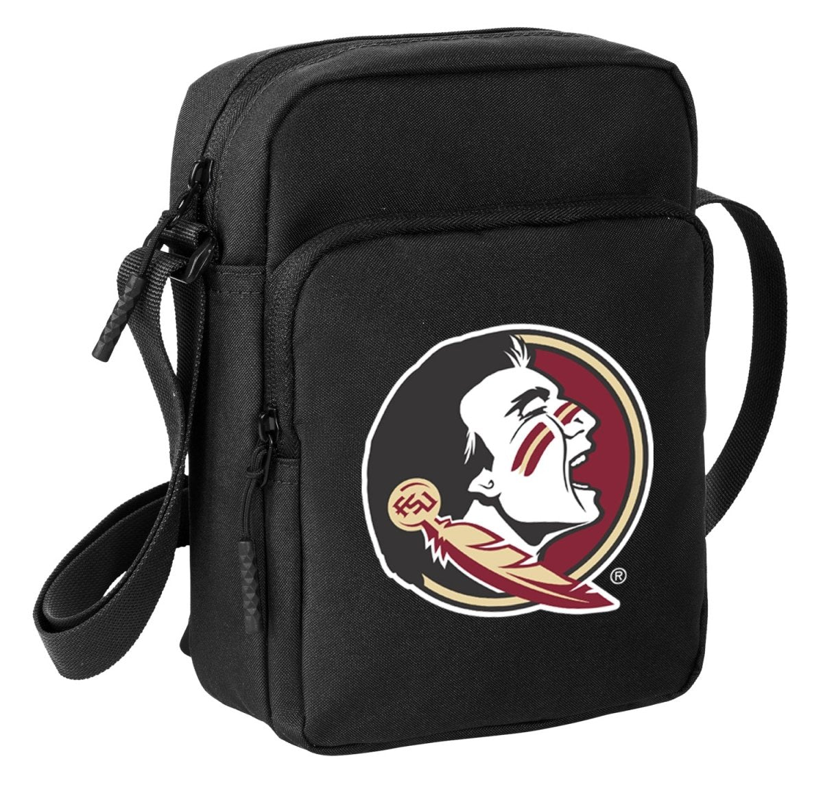 Florida State Crossbody Bag FSU Travel Sling Pack Black